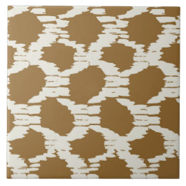 Boho Cirkels Aardetinten hedendaags minimalistisch Tegeltje