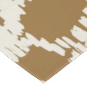 Boho Cirkels Aardetinten hedendaagse minimalistisc Tafelkleed (Gekanteld)