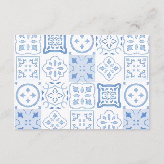 Boho Citrus Kriebeldans Trouw Bruiloft Details Informatiekaartje (Achterkant)