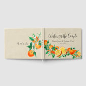 Boho Citrus Wedding Gastenboek (Volledig)