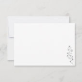 Boho Clear Indie Save the date Weddenschap Kaart (Achterkant)