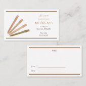 Boho Clips Visitekaartje (Voorkant / Achterkant)