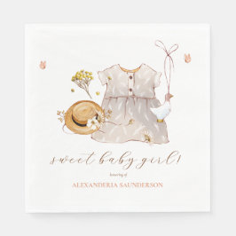 Boho  Clothes Dress Baby Girl Servet