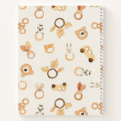 Boho Clothes Gender-neutraal Baby shower Guest Boo Notitieboek (Achterkant)