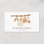 Boho Clotheslin Baby Boutique Social Media Busines Visitekaartje (Voorkant)