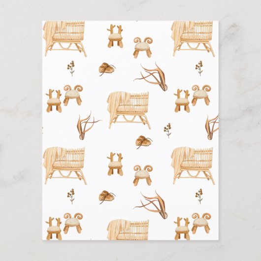 Boho Clothesline Baby Predications & Advice (Achterkant)