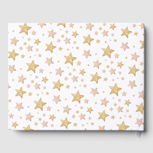 Boho Clothesline Baby shower Gastenboek (Achterkant)