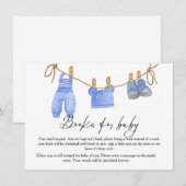 Boho Clothesline boek voor baby aanvraag Kaart (Voorkant / Achterkant)