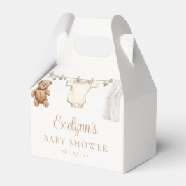 Boho Clothesline Gender Neutral Baby Shower Bedankdoosjes