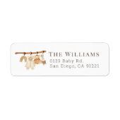 Boho Clothesline Label (Voorkant)