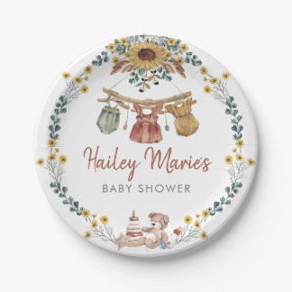 Boho Clothesline Paper Bord
