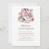 Boho Coastal Cowgirl Bridal Luncheon uitnodiging (Voorkant)