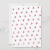 Boho Coastal Cowgirl Bridal Luncheon uitnodiging (Achterkant)