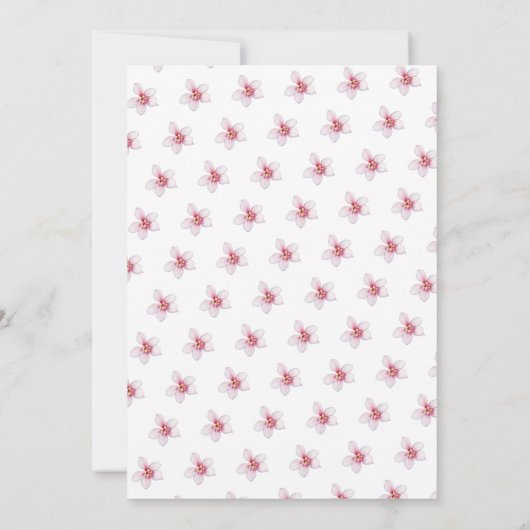 Boho Coastal Cowgirl Bridal Luncheon uitnodiging (Achterkant)