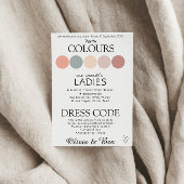  Boho Coastal Wedding Dress Code Informatiekaartje