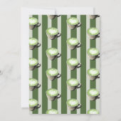 Boho Coffee Green Perfect Matcha Bruiloftsfeest Kaart (Achterkant)