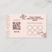 Boho Coffee Loyalty Stempelkaart (Voorkant)