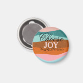 Boho Colorful Inspirerend, Positief Citaat Magneet (Voorkant / Achterkant)