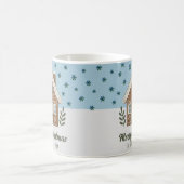 Boho Cookie House Snowflakes Familie Koffiemok (Center)