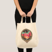 Boho Cosmic Desert Retro Tote Bag (Voorkant (product))
