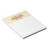 Boho Country Bloem daisy waterverf geel Notitieblok (Schuin)
