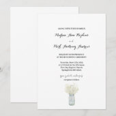 Boho Country Chic Huwelijksuitnodiging Kaart (Voorkant / Achterkant)