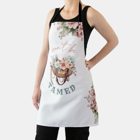 Boho Country Girl - Kan niet worden getemd Schort (Insitu)