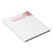 Boho Country  wilde bloem waterverf Notitieblok (Schuin)