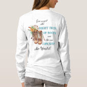 Boho Cowgirl Laarzen T-shirt met lange mouwen (Achterkant)
