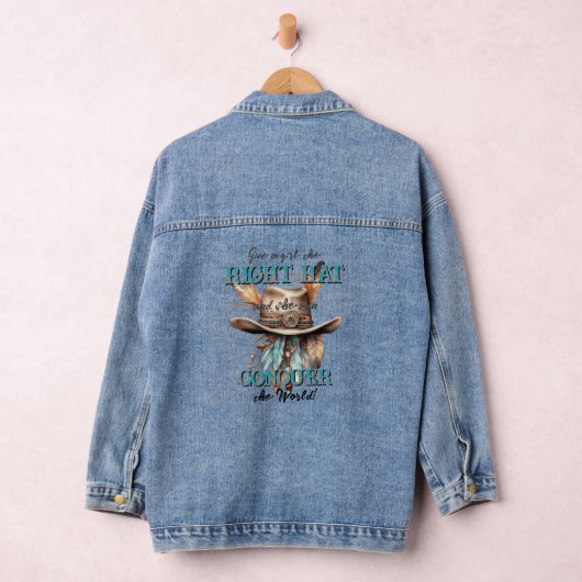 Boho Cowgirl Pet Denim Jacket (Hangar)