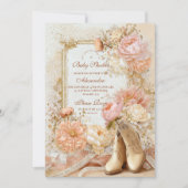 Boho Cowgirl Western Theme Baby shower Kaart (Voorkant)