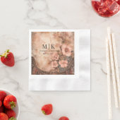 Boho Cowgirl Westerne bloemen bruiloft Servet (Insitu)