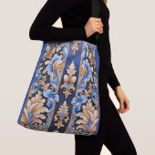 Boho Cowgirl Westerse Bloemendamast Crossbody Tas (Dichtbij)