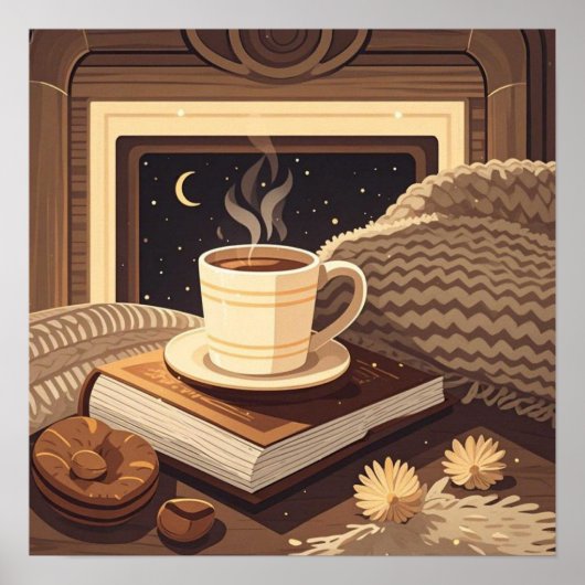 Boho Cozy Night - Vier gezellige nachten Poster (Voorkant)