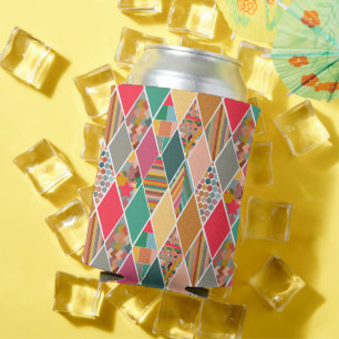 Boho Crazy Quilt Blikjeskoeler