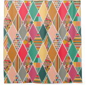 Boho Crazy Quilt Douchegordijn (Voorkant)