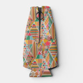 Boho Crazy Quilt Flesjeskoeler (Achterkant)