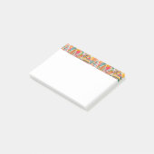 Boho Crazy Quilt Post-it® Notes (Schuin)