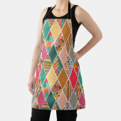 Boho Crazy Quilt Schort (Insitu)