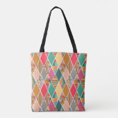 Boho Crazy Quilt Tote Bag (Achterkant)