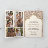 Boho Cream Geometrisch Alles in een Indiase bruilo (Binnen)