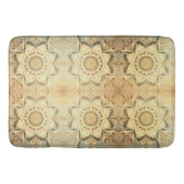 Boho Cream Swirl Hearts Design Mat (Voorkant)