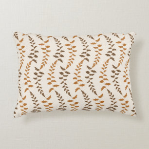 Boho Cream Varen Strings - naadloos patroon. Accent Kussen