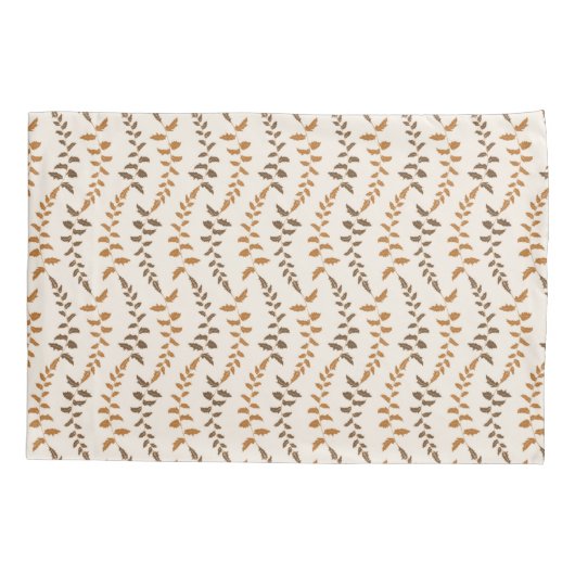 Boho Cream Varen Strings - naadloos patroon. Kussensloop (Achterkant)