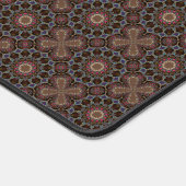 Boho Cross Batik Organic Pattern Bureaumat (Hoek)