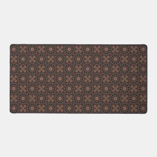 Boho Cross Batik Organic Pattern Bureaumat (Voorkant)