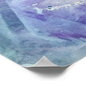 Boho Crystal Kleurrijke Mineral Art Fotografie Poster (Hoek)