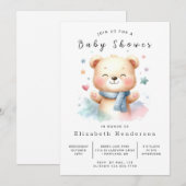 Boho Custom Beer Baby shower Kaart (Voorkant / Achterkant)