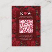 Boho Custom Carnation Fantasy Beach Wedding Informatiekaartje (Voorkant)