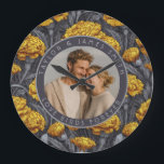 Boho Custom Carnation Inspired Mountain Wedding Grote Klok<br><div class="desc">This floral patterned wedding product presents nature’s poetry in design, blending blooms, beauty, and heartfelt romance.…... ... ... ... ... ... ... ... ..Engaged , wedding , nature , reception , Fall Wedding , tropical wedding , unique wedding , minimalist wedding , Vineyard Wedding , wedding</div>